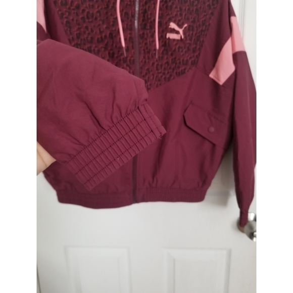 Puma cheetah colorblock windbreaker jacket - Picture 4 of 6